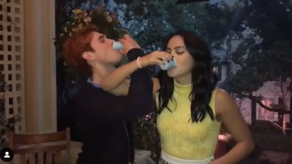 set of Riverdale in BC: KJ Apa Says He Needs To Rise His Mouth After Every Kiss