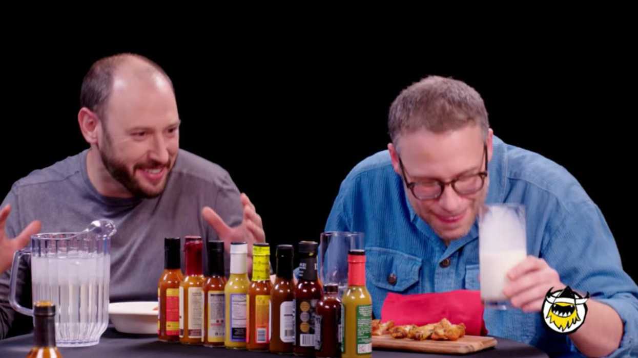 Seth Rogen Got Real About An Embarrassing Childhood Story On 'Hot Ones' & It's Hilarious