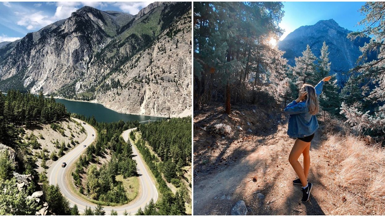 Seton Lake Lookout Is Right Off The Highway & Is A Must-Stop For Your Next Road Trip