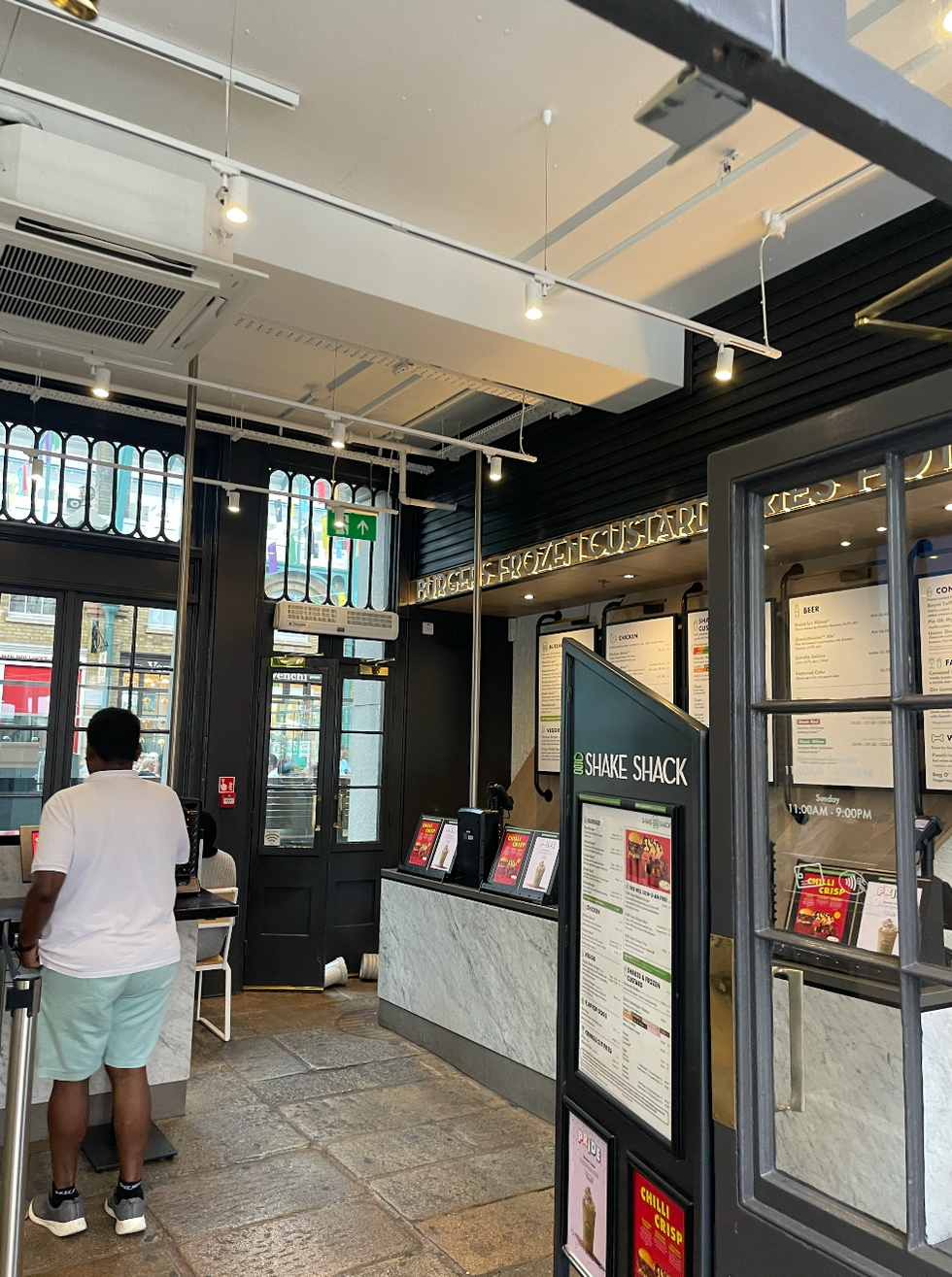 Shake Shack in London.