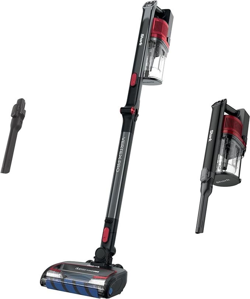 Shark Vertex Pro cordless stick vacuum with attachments
