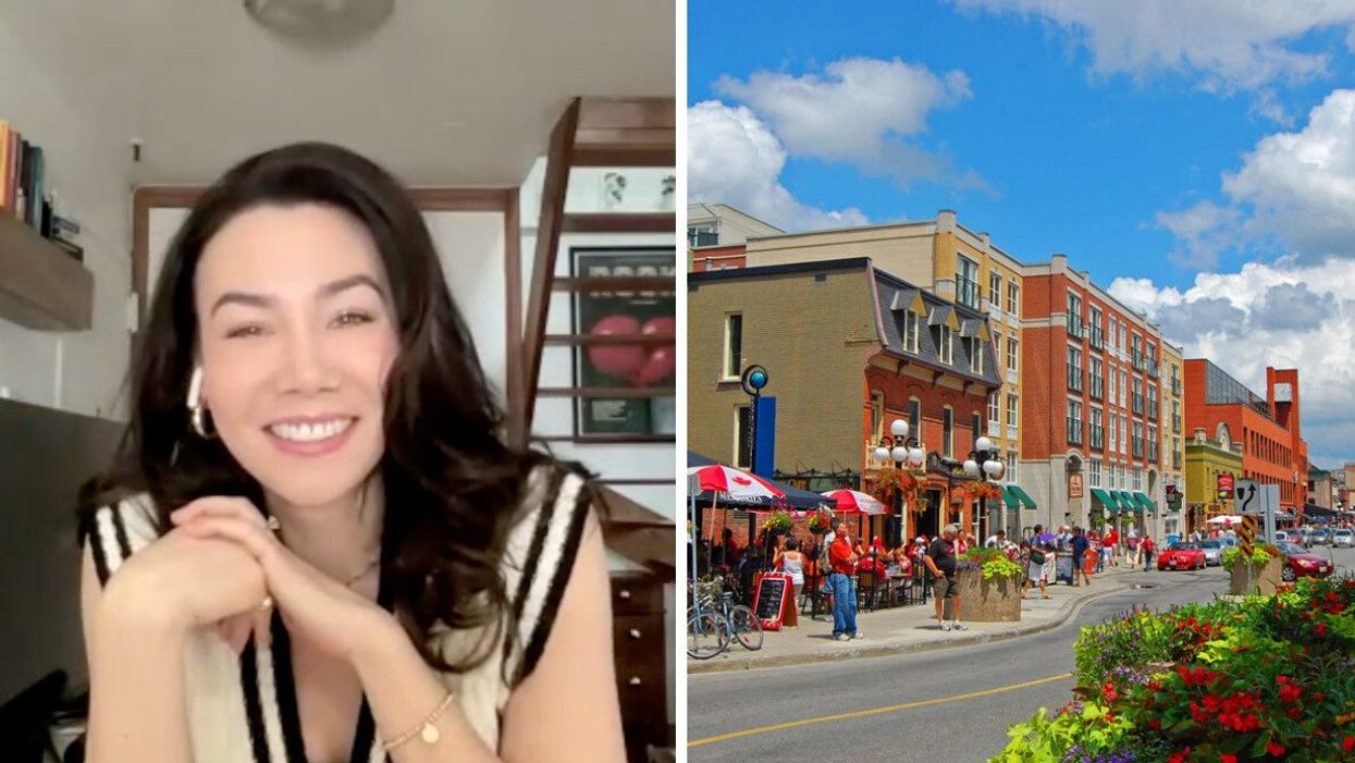 Sharleen Joynt. Right: Ottawa, Ontario.