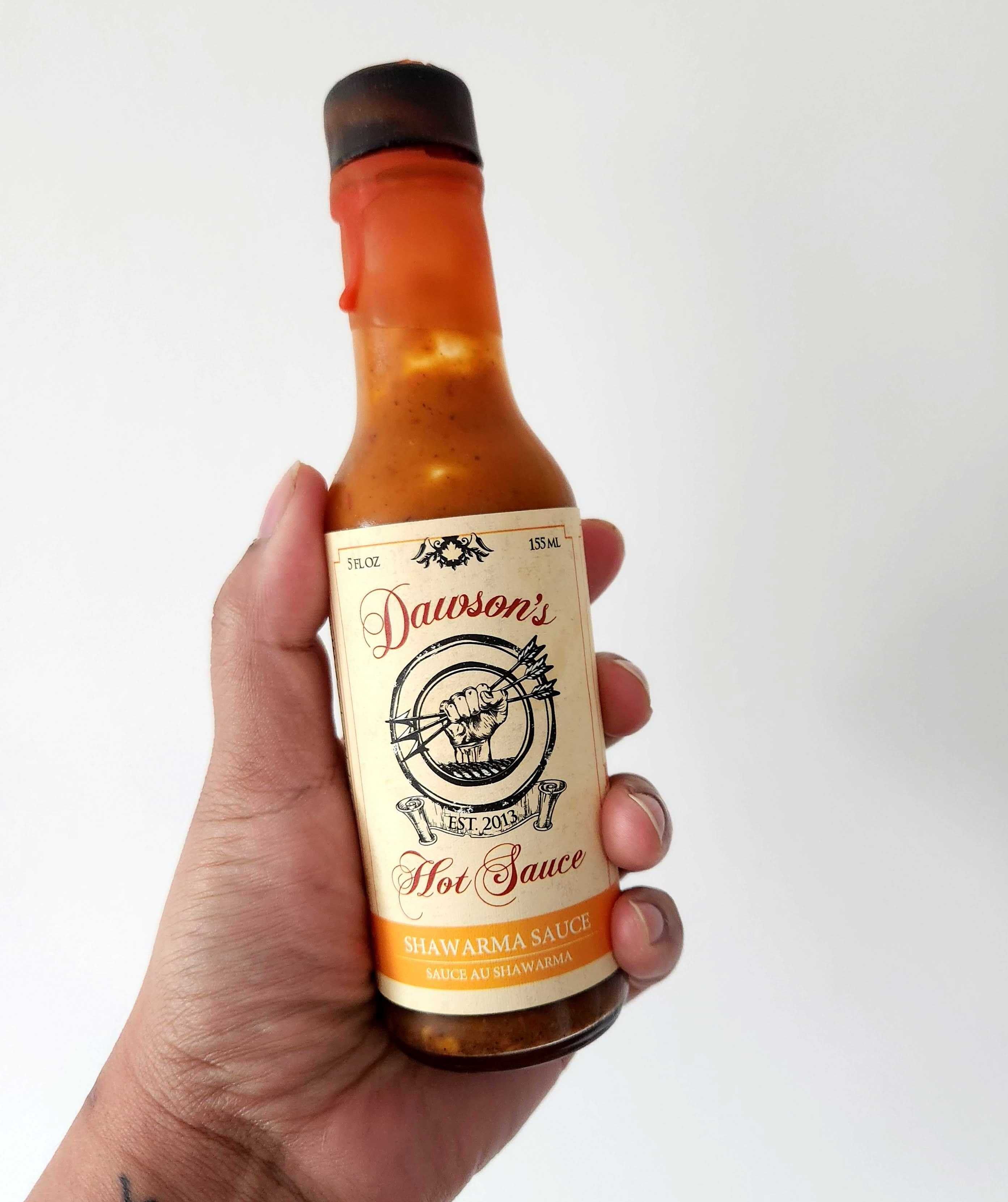 Shawarma Hot Sauce by Dawson's Hot Sauce from Hot Ones.