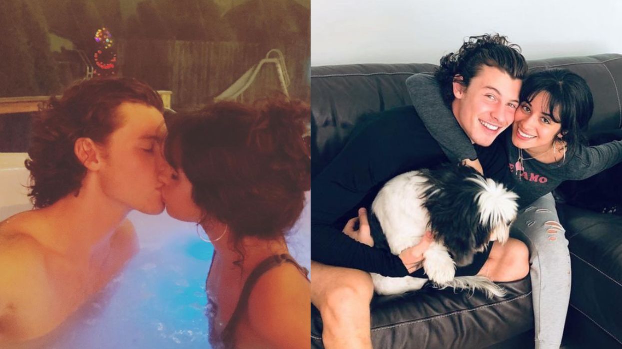 Shawn Mendes Kissed Camila Cabello's Foot For Valentine's Day & Then Shared A Photo