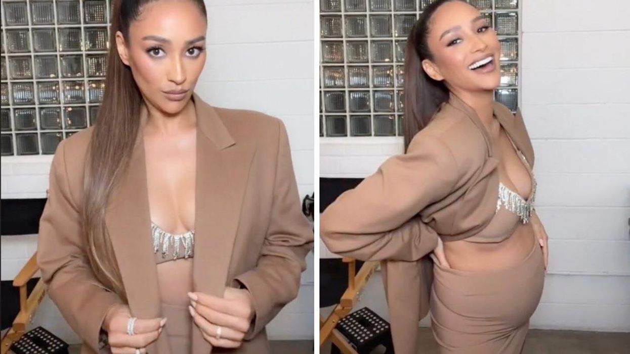 Shay Mitchell's TikTok Hack Shows How She Used Fashion To Hide Her Pregnancy