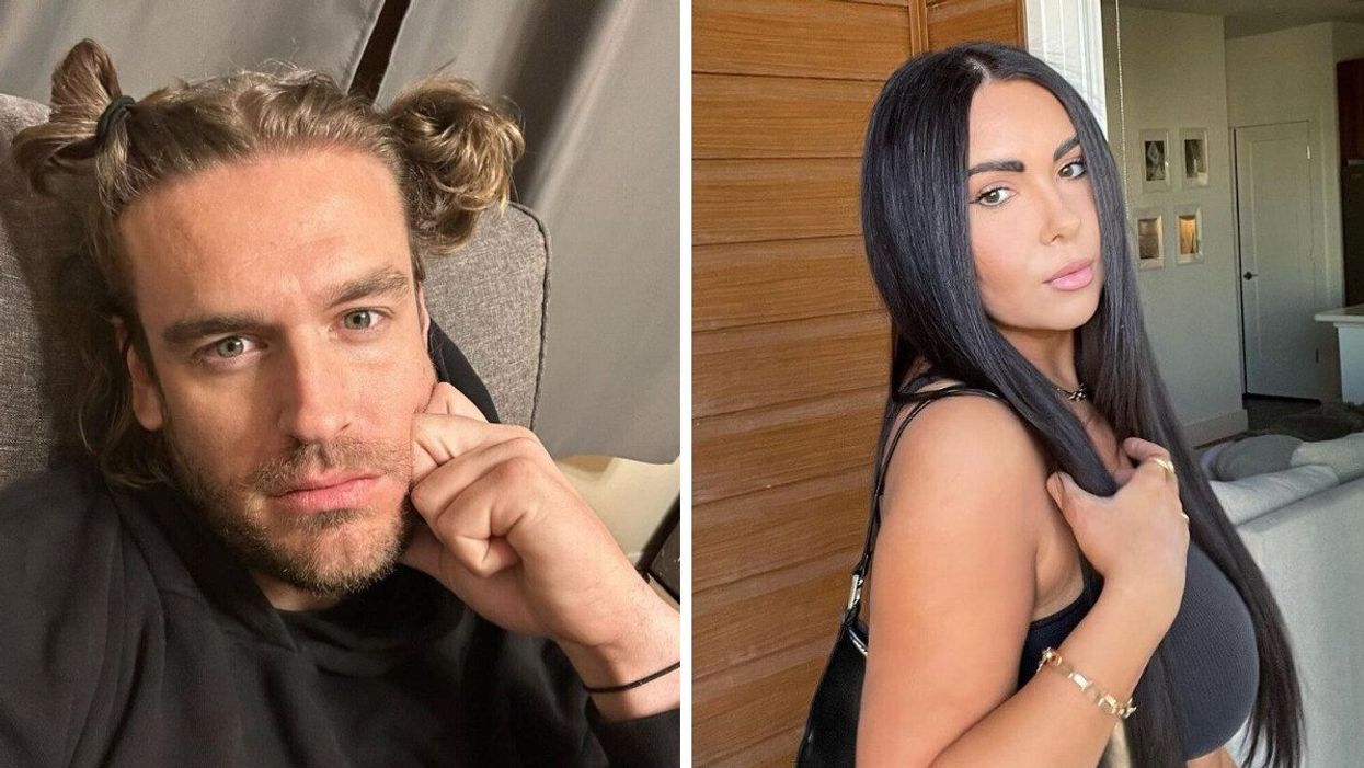 Shayne Jansen who was in Season 2 of 'Love Is Blind.' Right: Irina Solomonova who stars in 'Love Is Blind' Season 4.