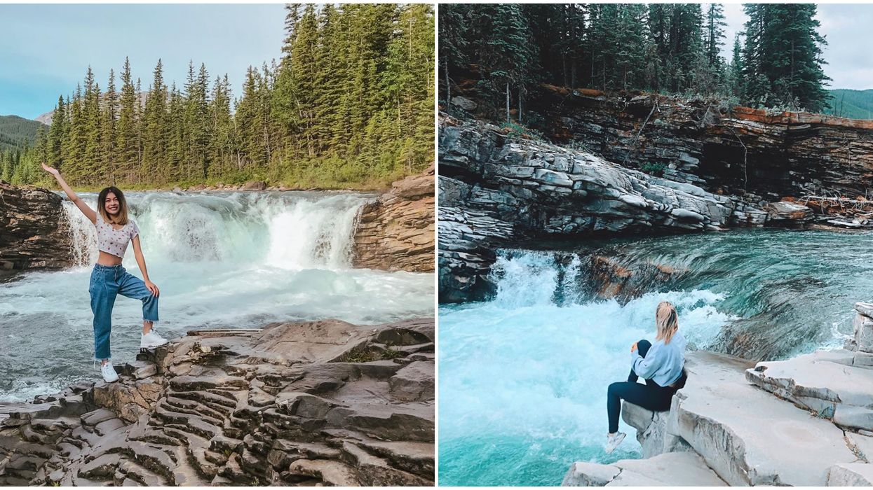 Sheep River Falls Is A Super Simple Hike Leading To A Hidden Oasis