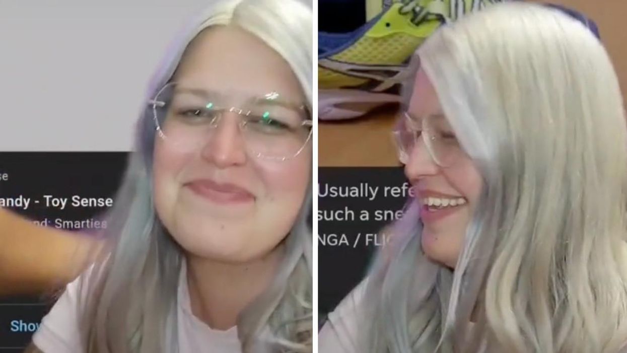 Shelby and her husband on TikTok.