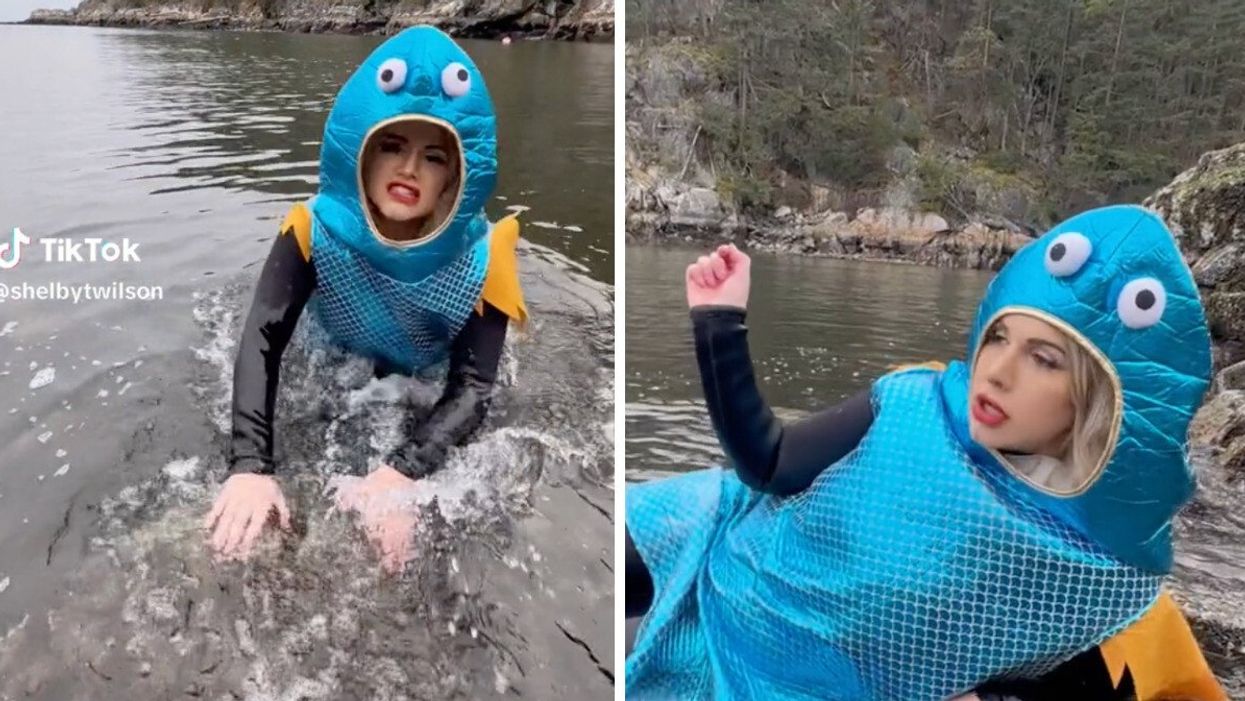 Shelby Wilson in a TikTok video.
