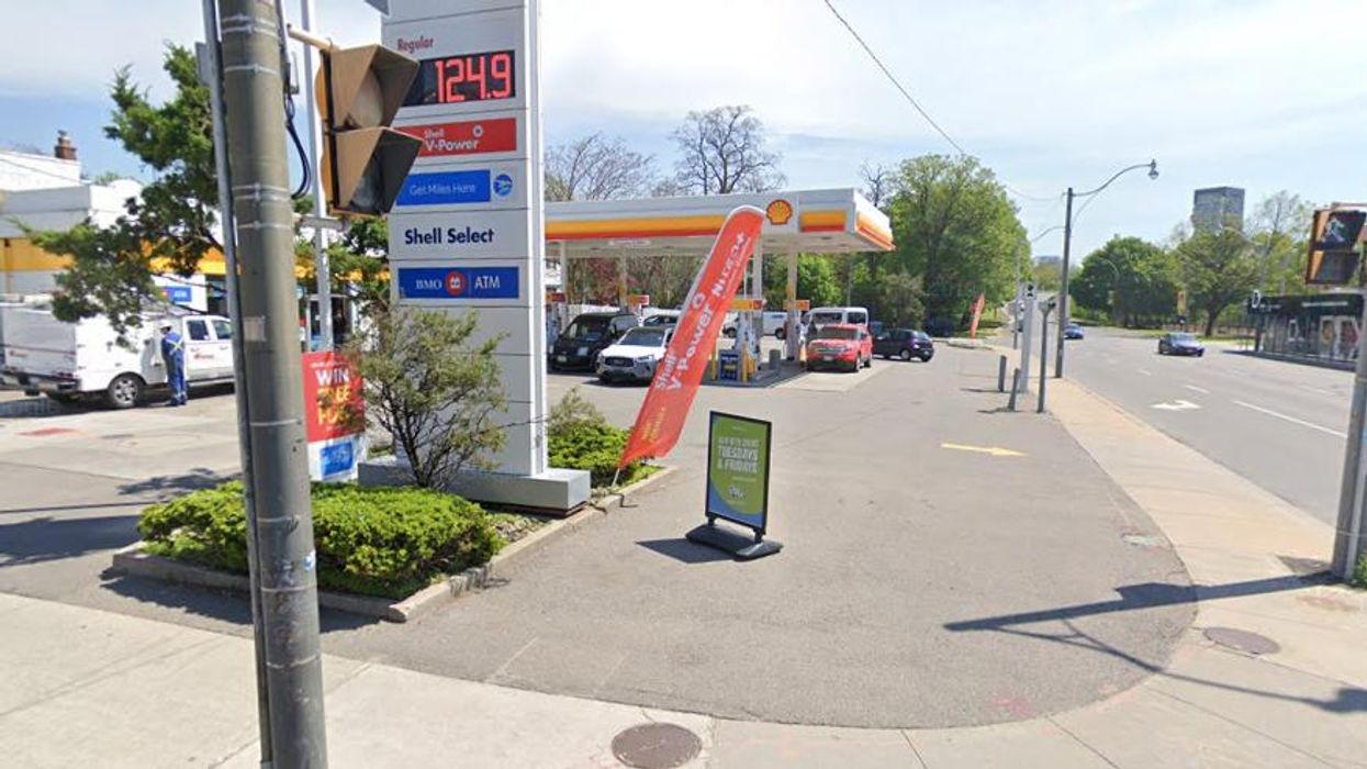 Shell gas station