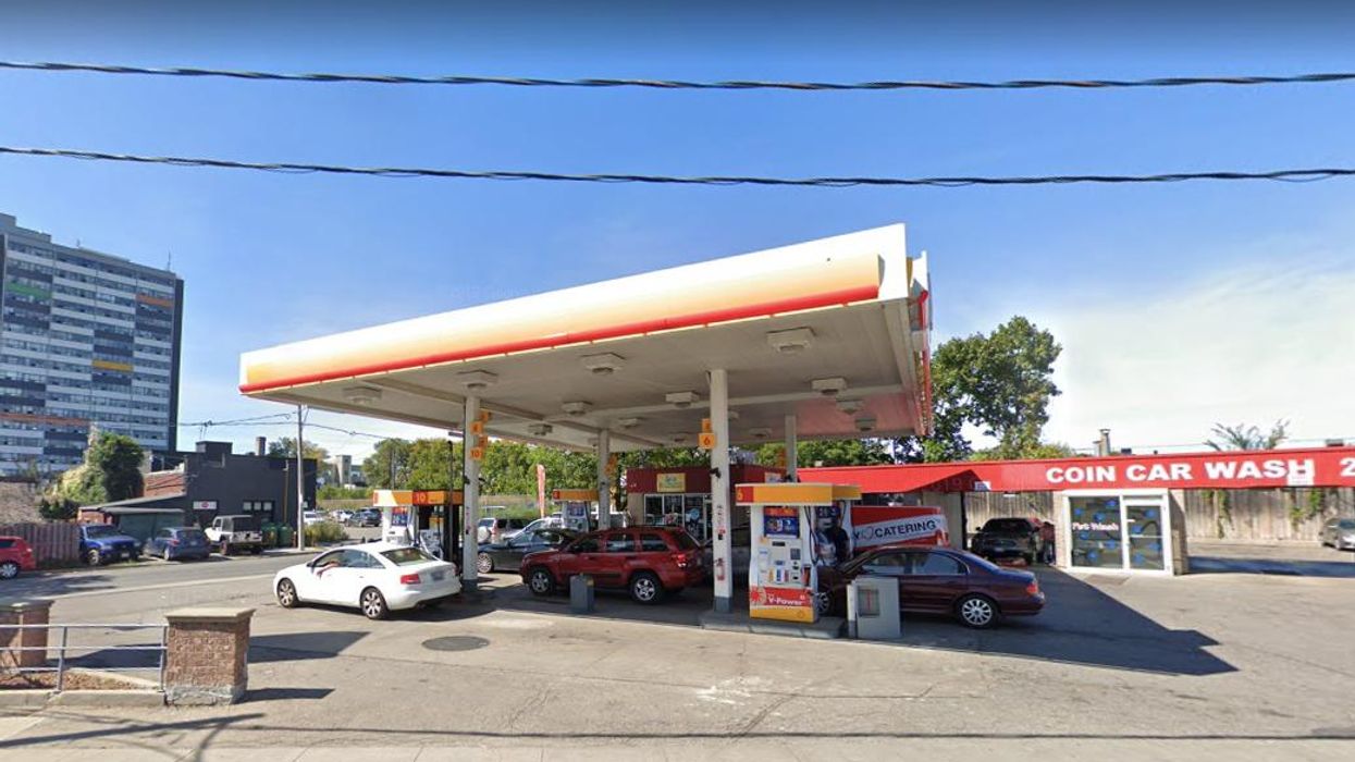 Shell gas station