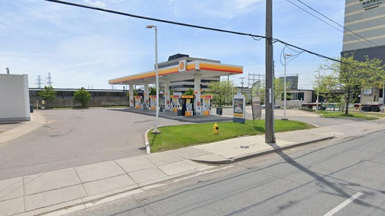 Shell gas station