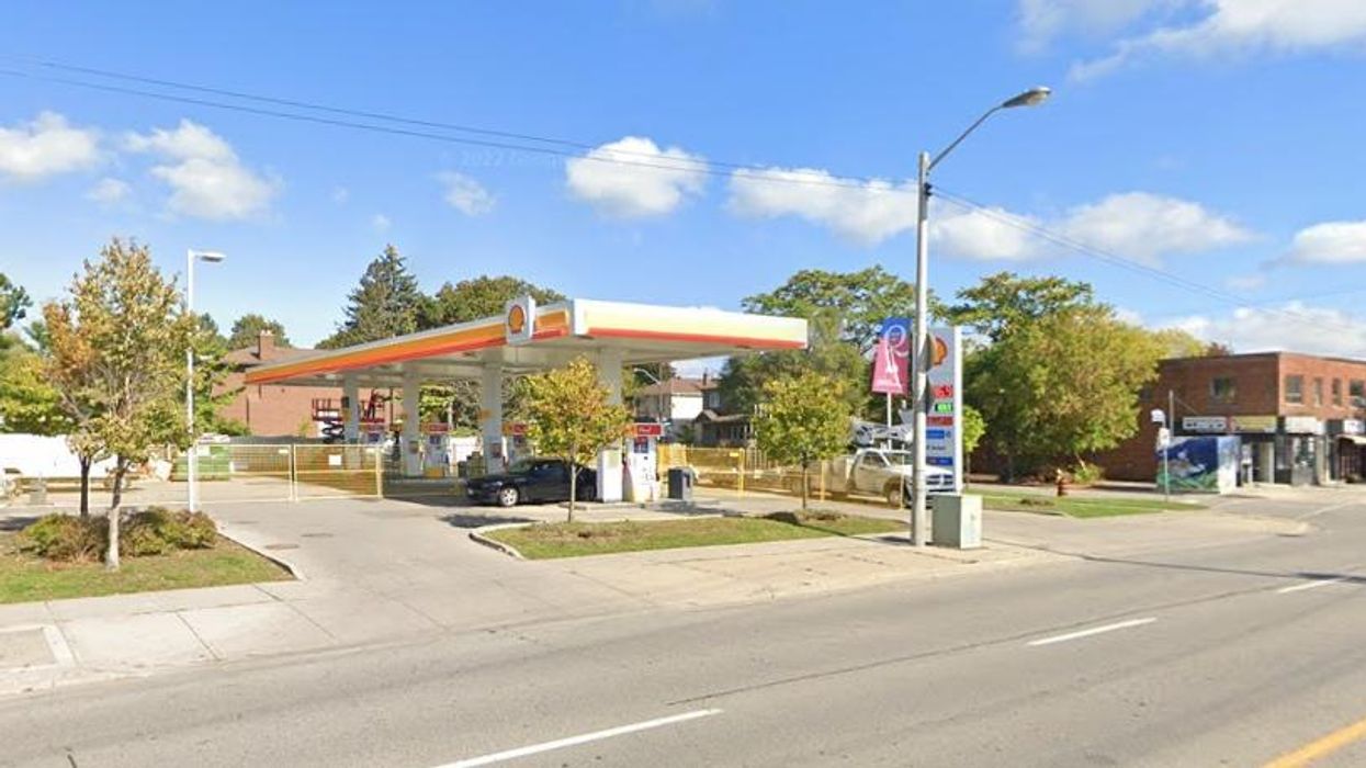 Shell gas station