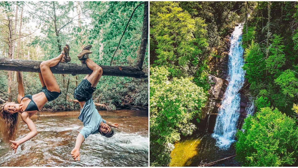 Short Hike Near Atlanta Will Take You To Cascading Waterfalls With Bahama Rainforest Vibes