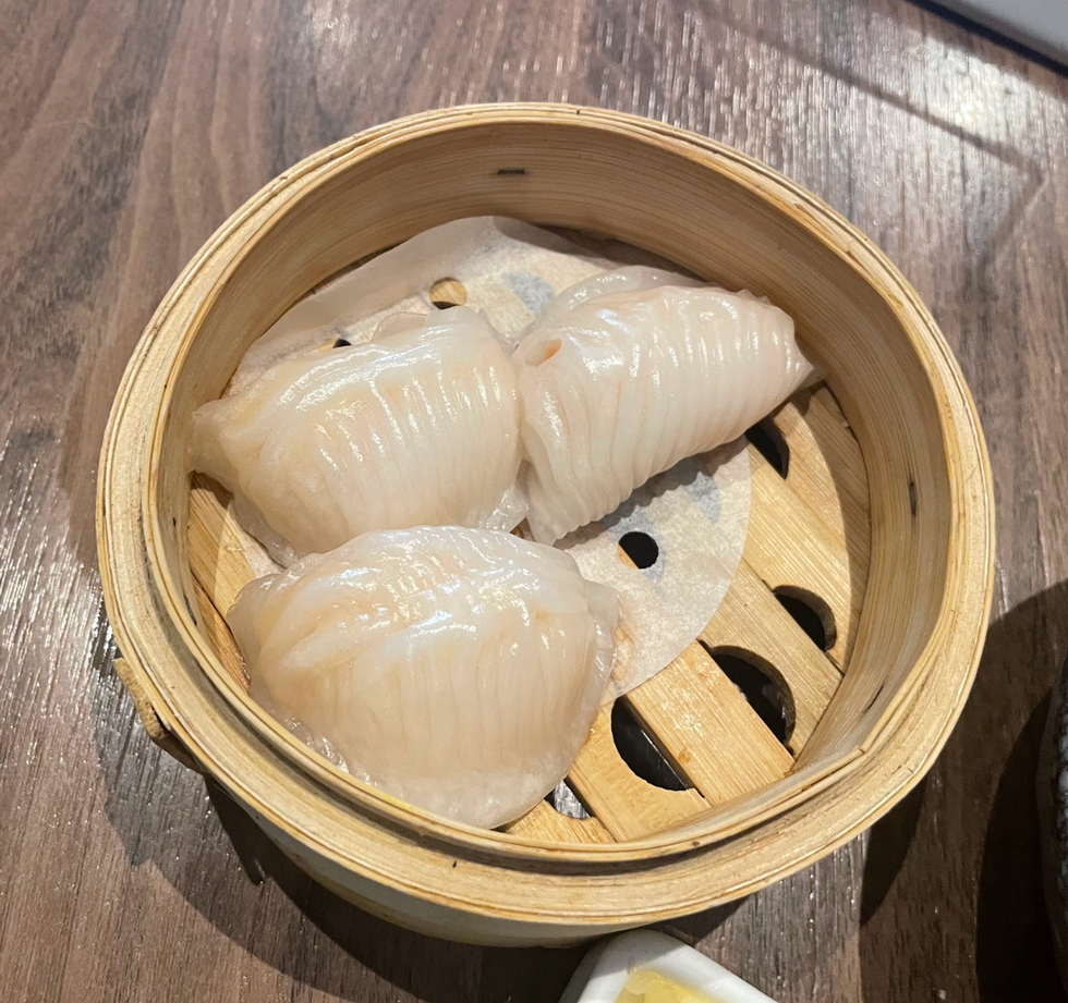 Shrimp dumplings at August 8.