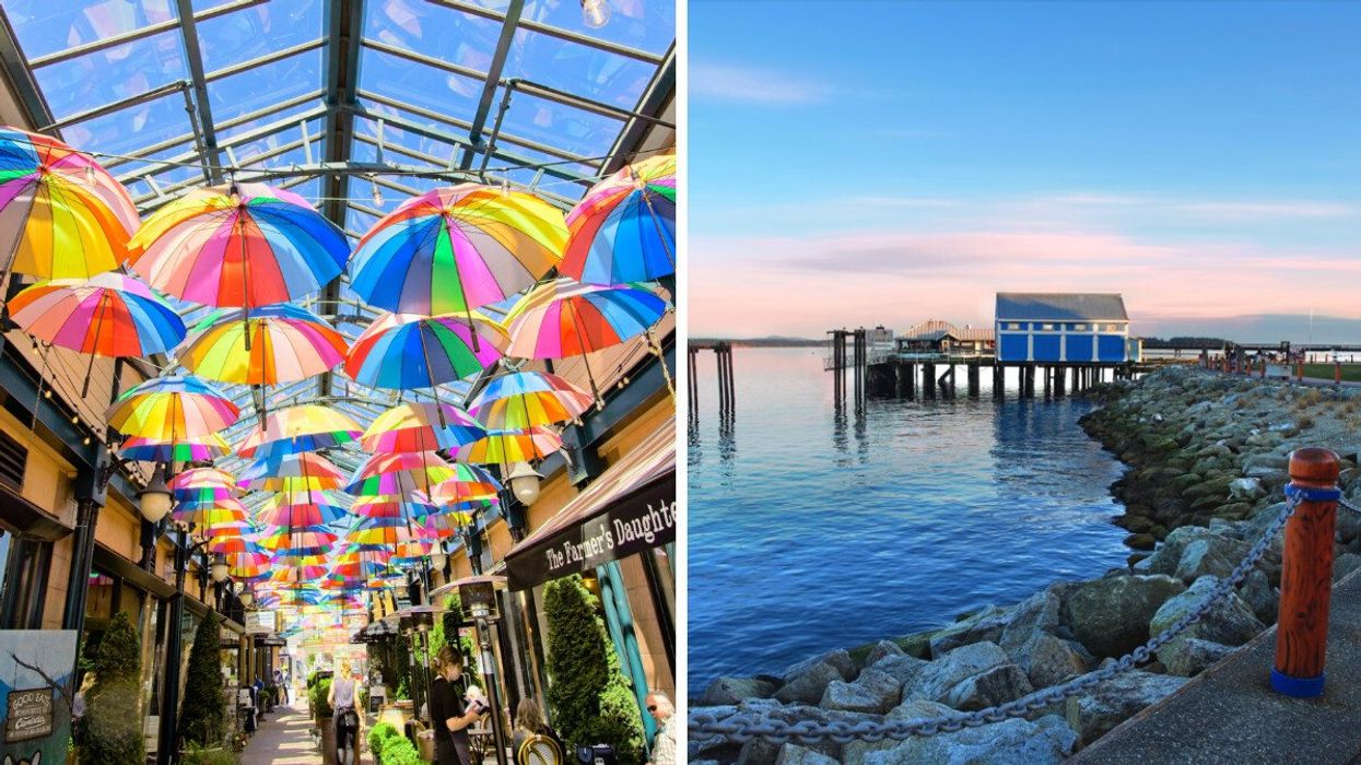 Sidney BC. Right: Sidney Vancouver Island.