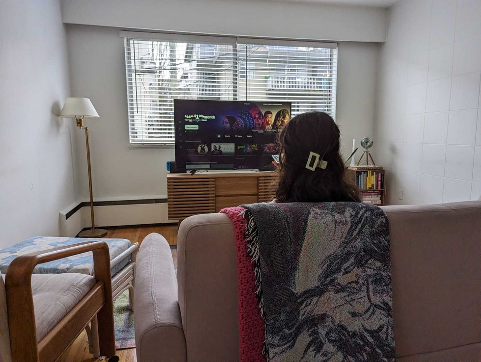 Sierra browsing Amazon Prime Video.