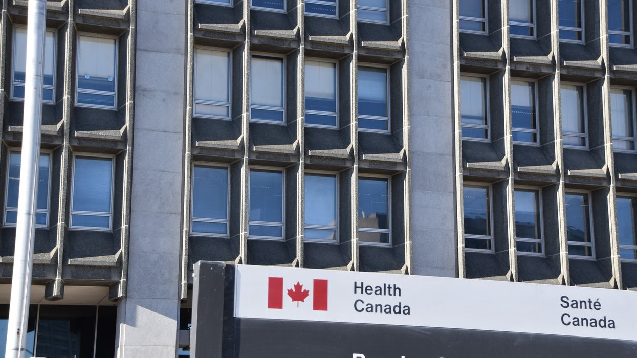 sign outside a health canada building in ottawa