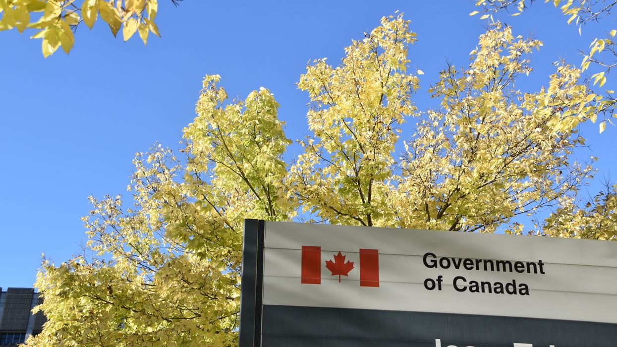 sign outside of government of canada building