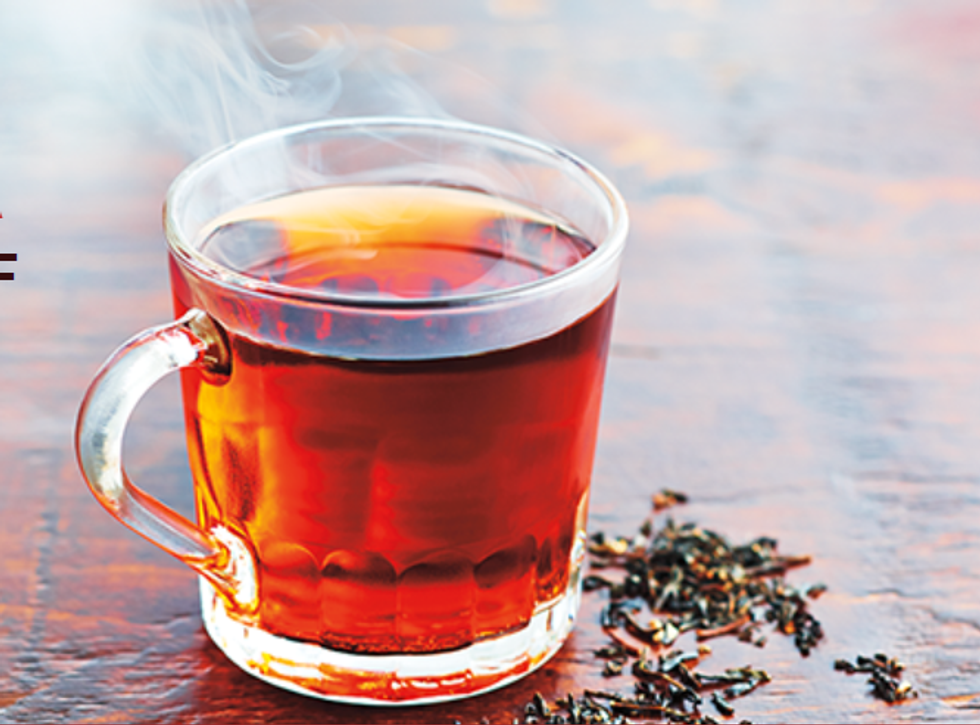 Signature steeped tea.