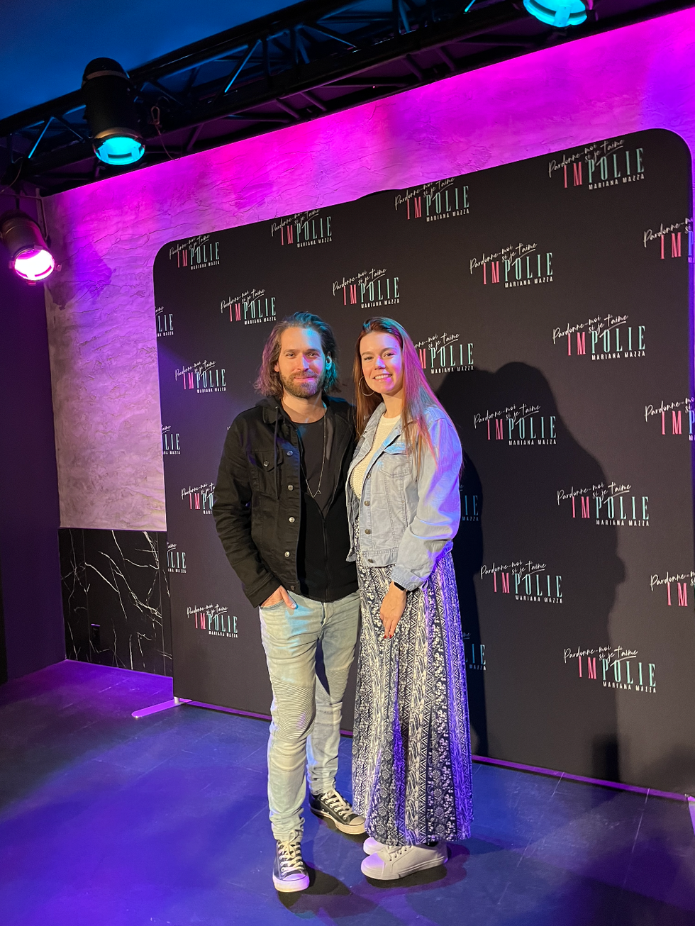 Simon Morin et son amoureuse Audrey McNeil.