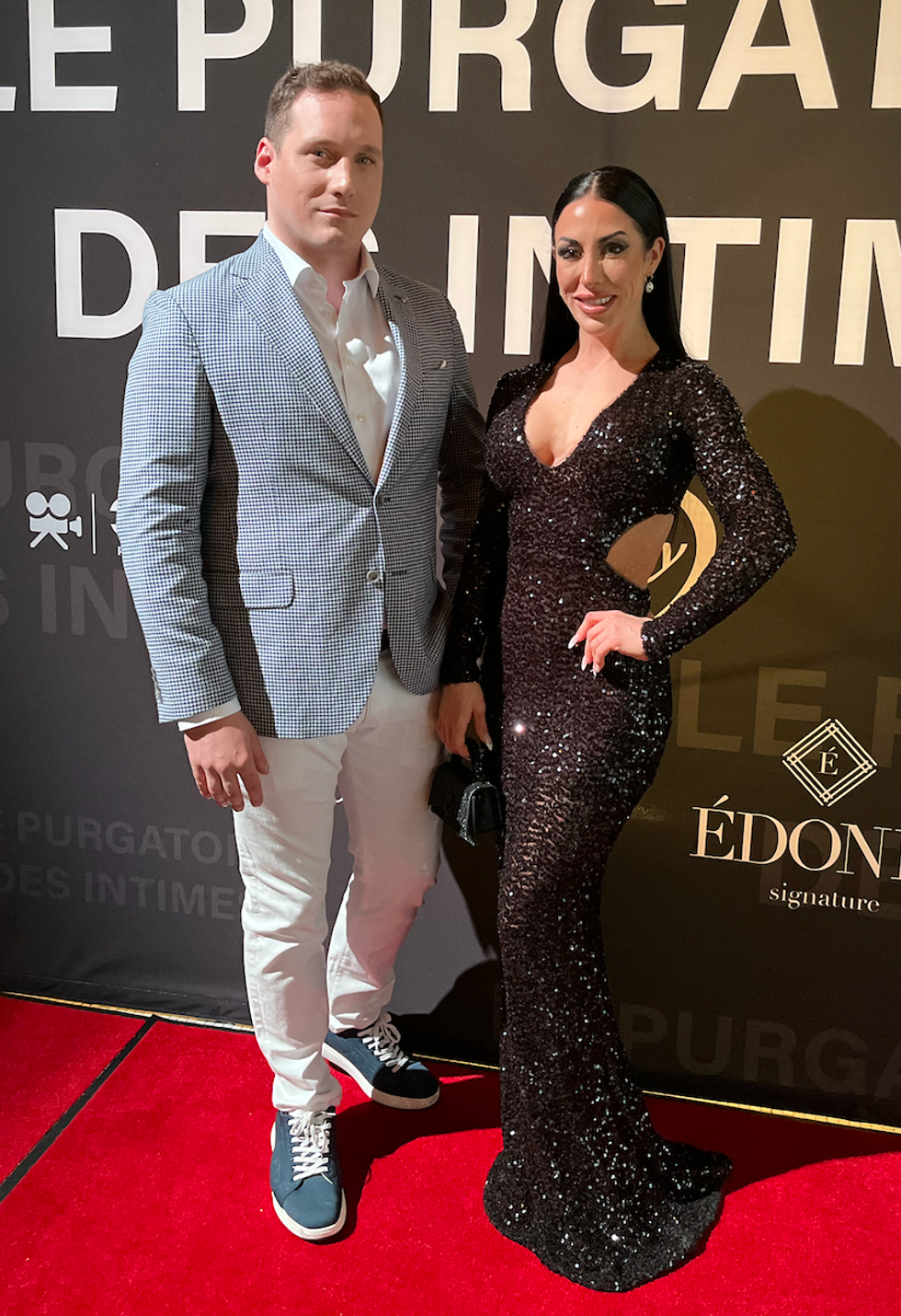 Simon Waddell et Marie Maxime