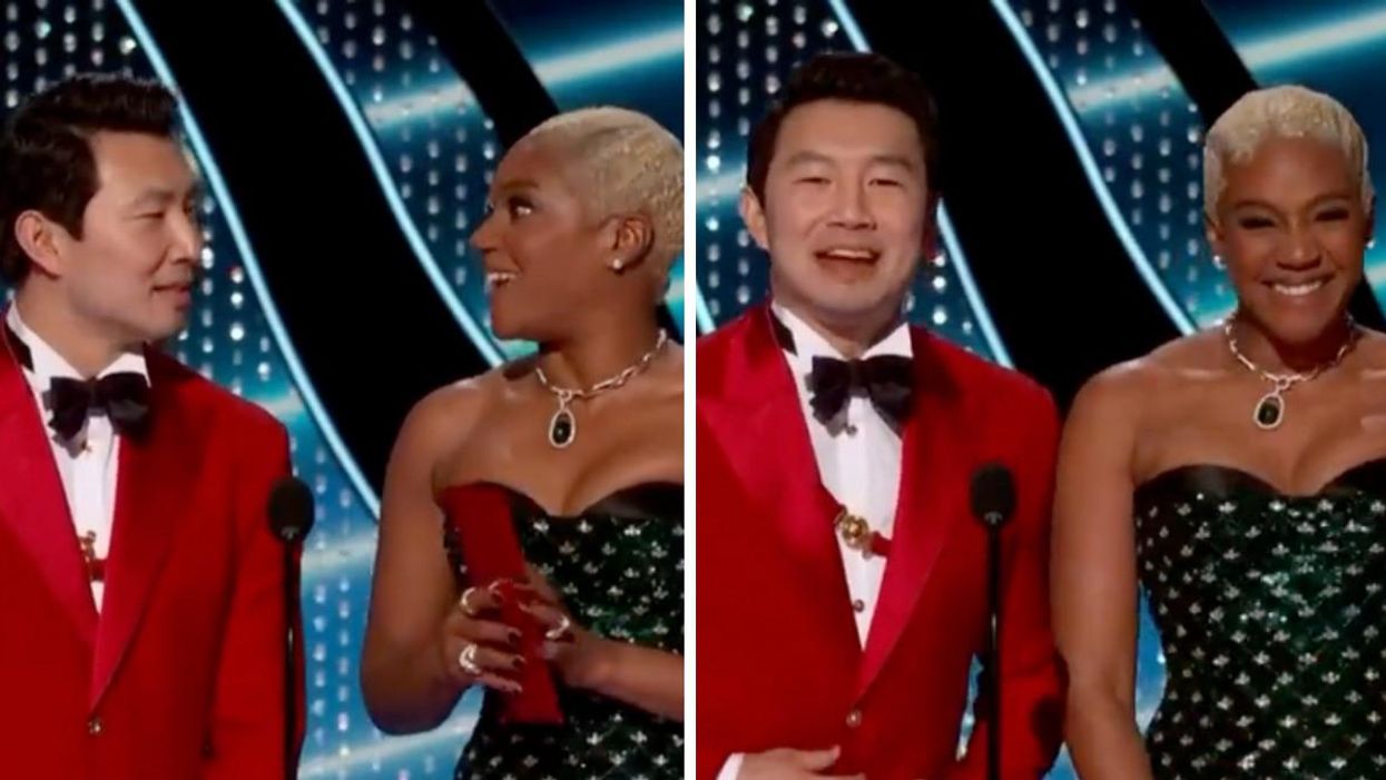 Simu Liu and Tiffany Haddish.