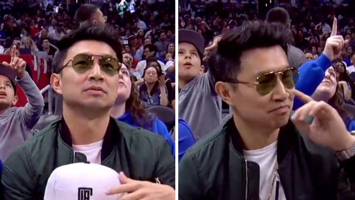 Simu Liu's Name Got Absolutely Mangled At A Basketball Game But His