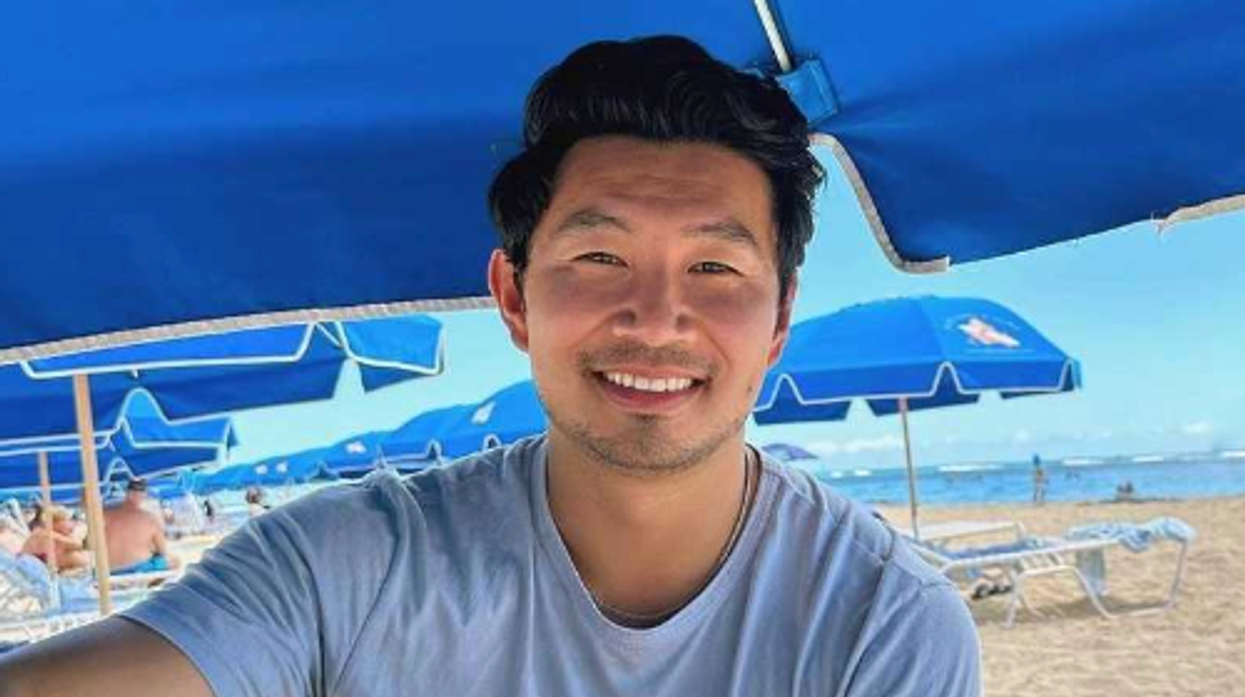 Simu Liu in Hawaii.