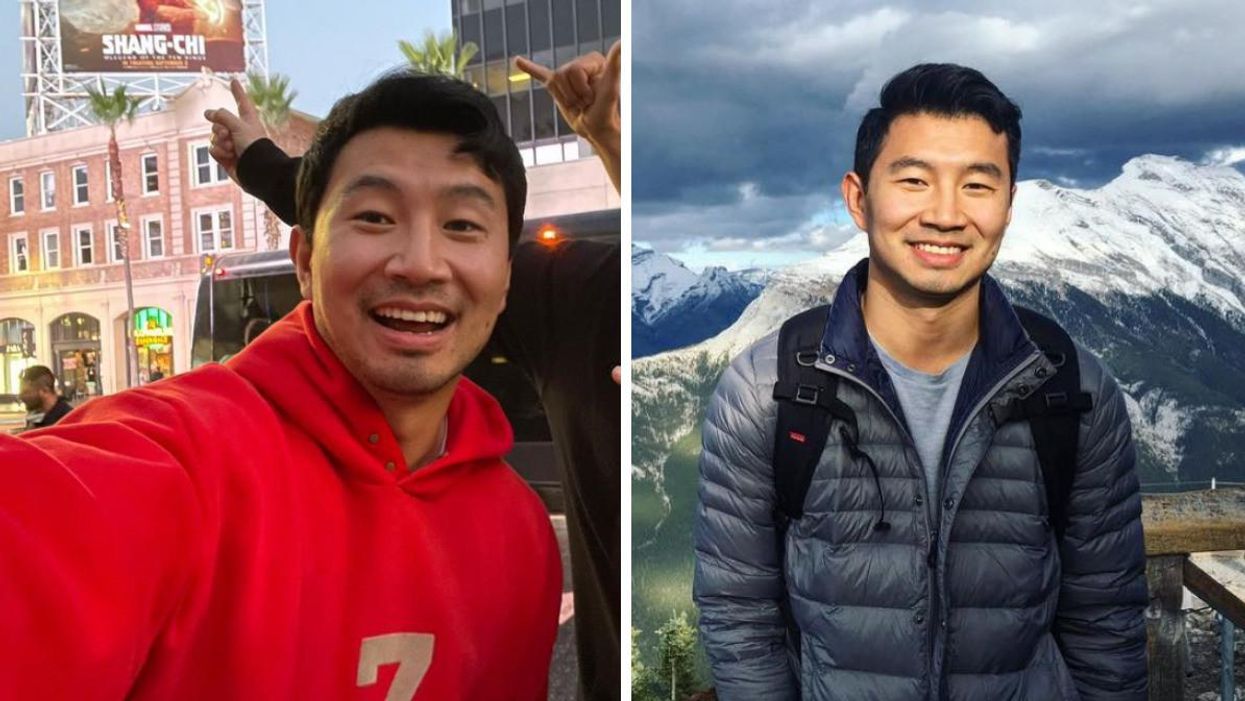 Simu Liu Just Dyed His Hair Blond & He's Already Apologized To His Mom (PHOTO)