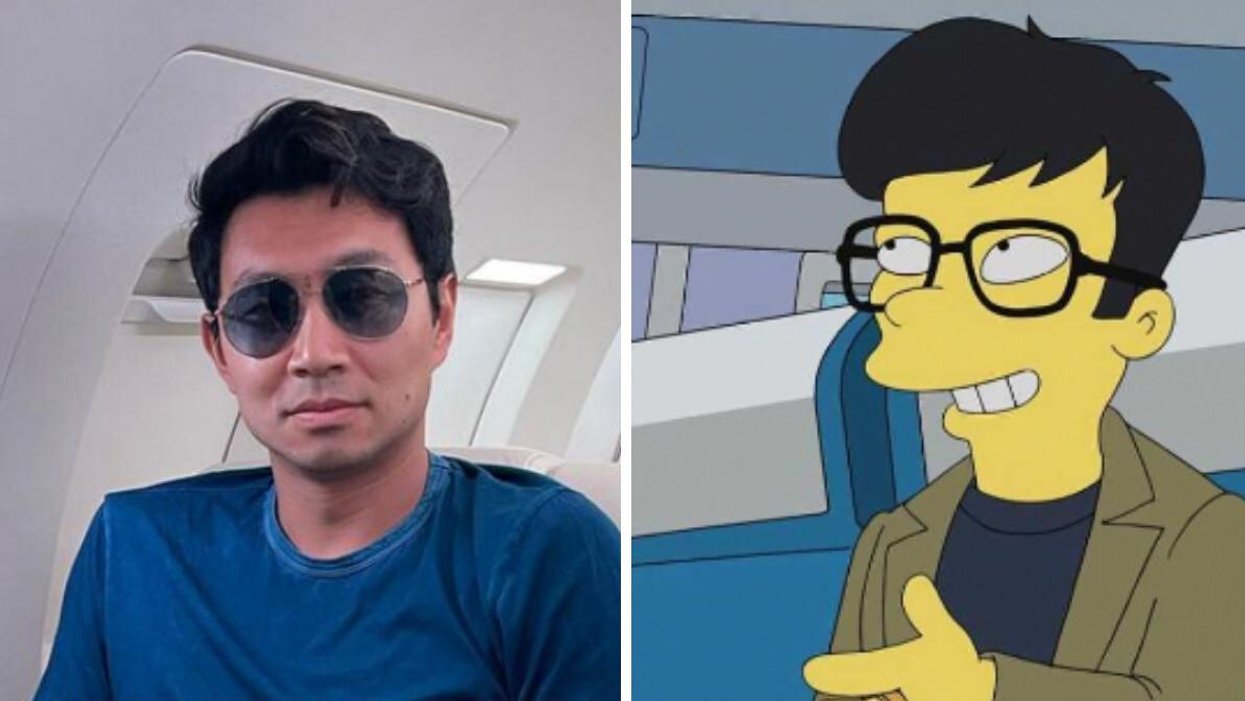 Simu Liu Was On 'The Simpsons' Last Night & Dissed An Iconic Character ...
