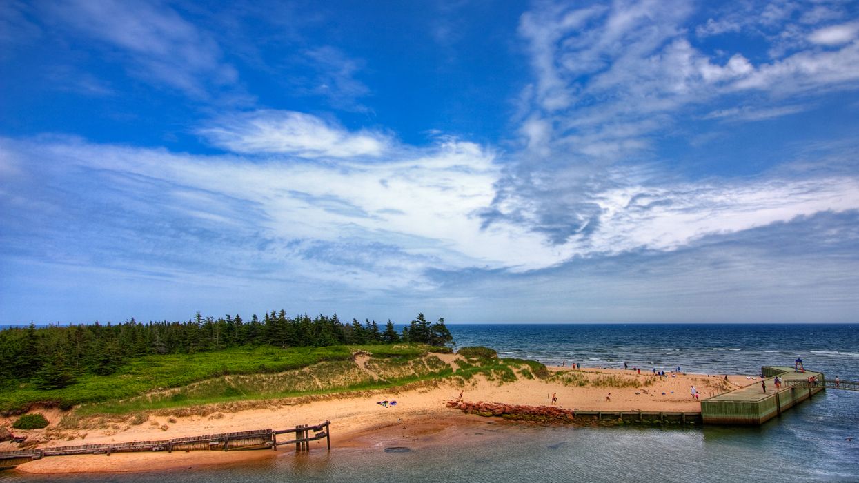 Singing Sands In Basin Head PEI Are Famous For The Music Made When Walking On It