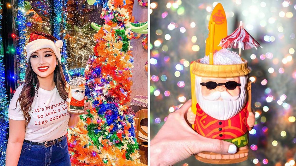 Sippin' Santa In Ottawa Is Officially Returning & It's Like A Mini Beach Vacation