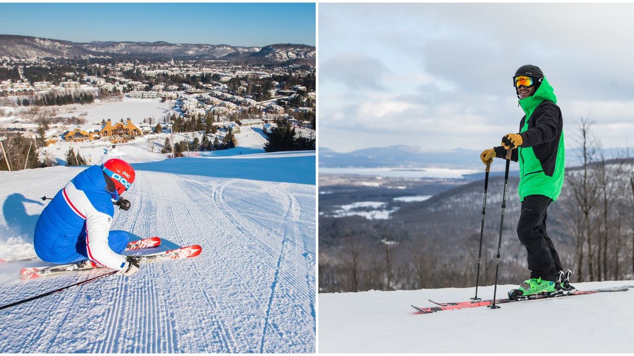 Ski en zone rouge: Des stations près de Montréal ne vendent plus de billets d'un jour