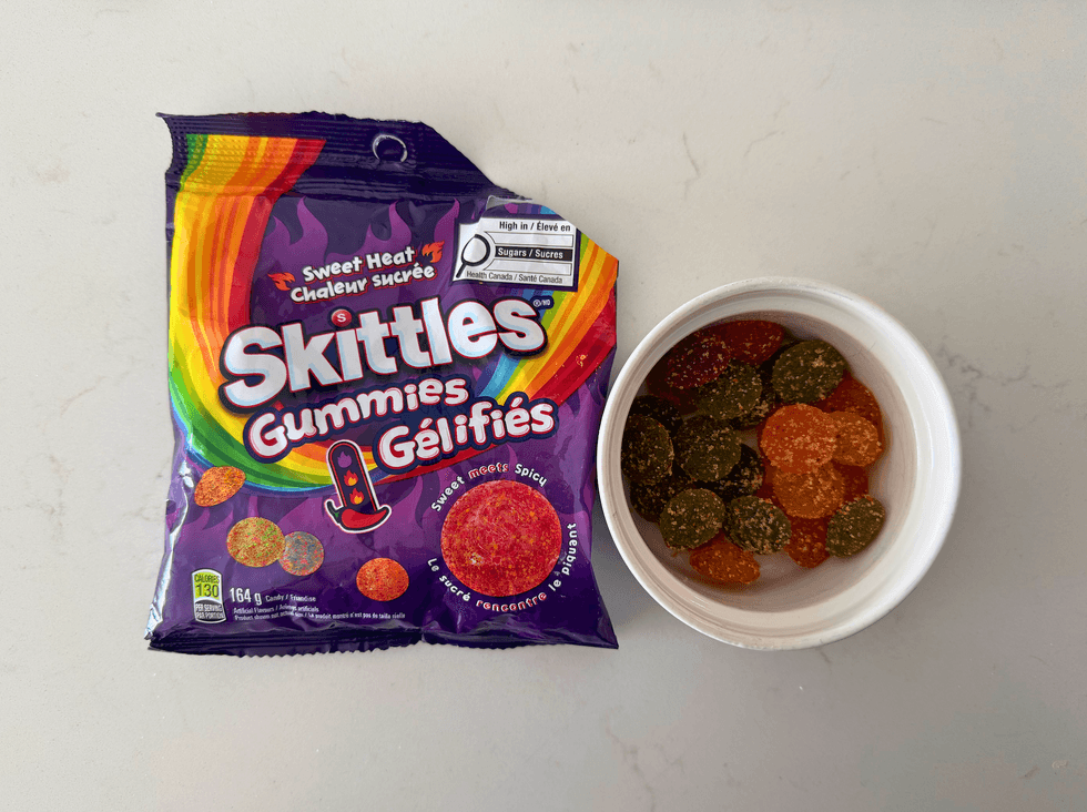 Skittles Sweet Heat Gummies