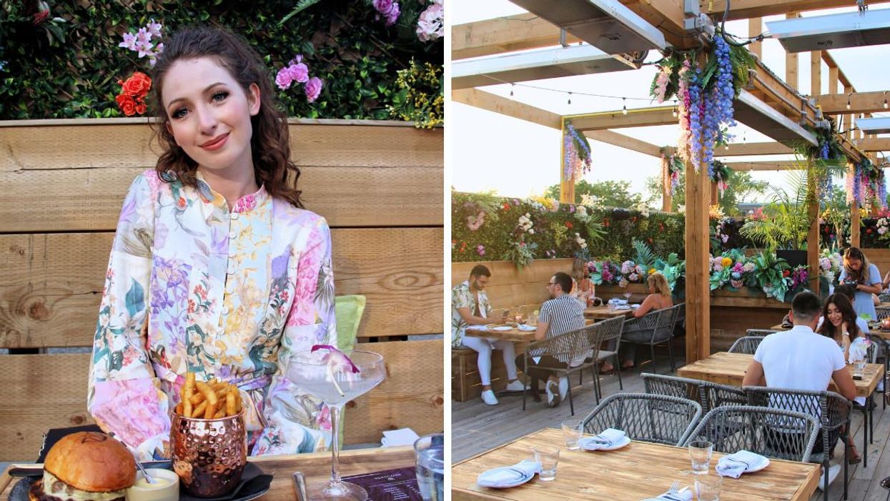 Skyflower Has Reopened Its Toronto Rooftop Patio As A Floral Oasis