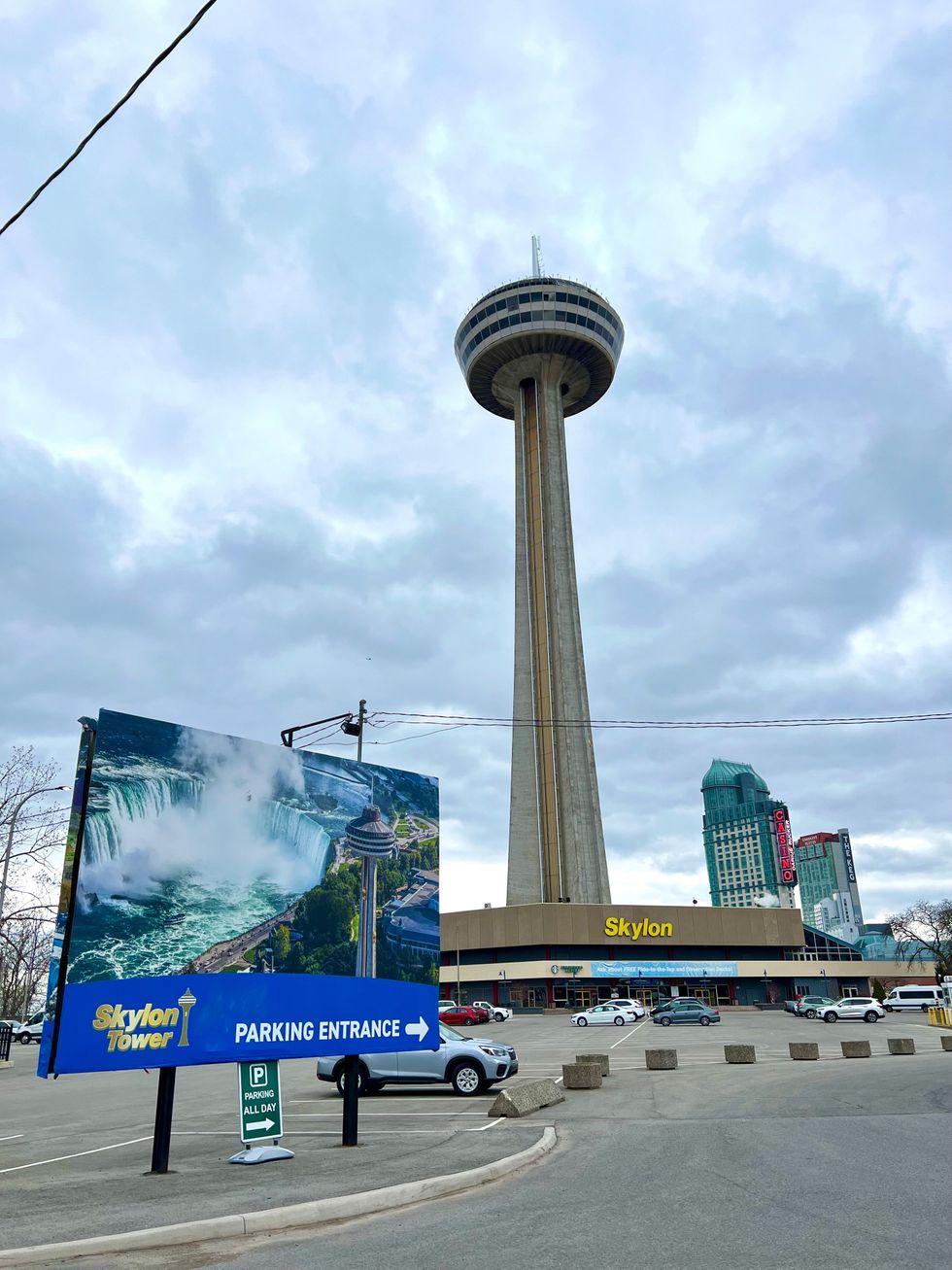 Skylon Tower in Niagara Falls.