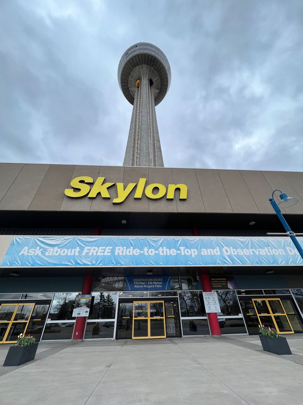 Skylon Tower in Niagara Falls.
