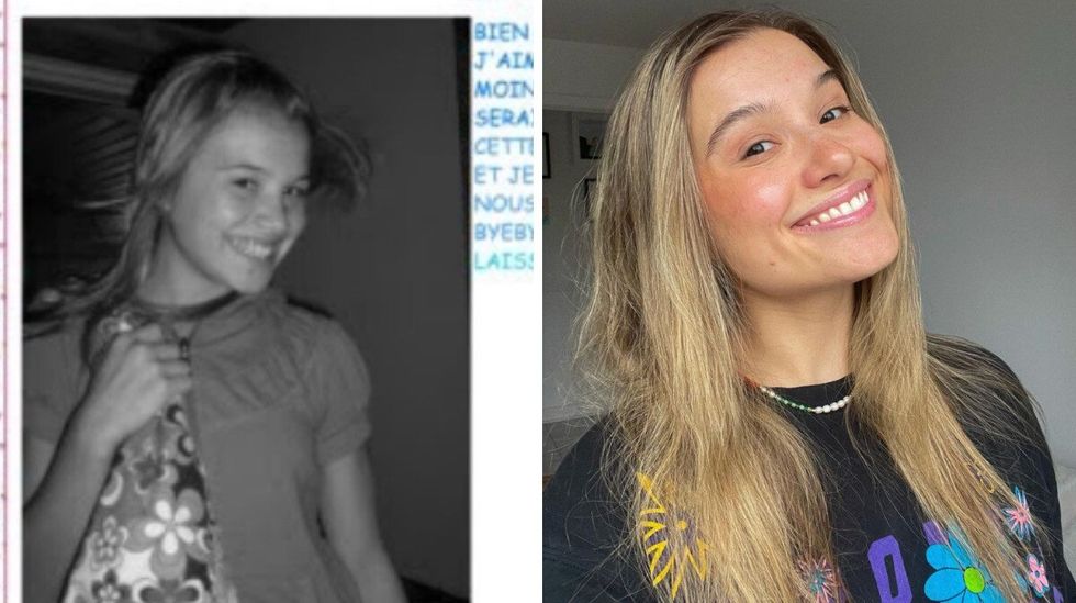 Skyrock de Claudie Mercier. Droite : Claudie Mercier.