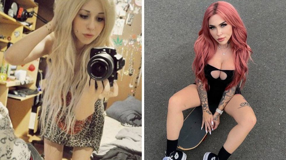 Skyrock de Jade Lavoie. Droite : Jade Lavoie.