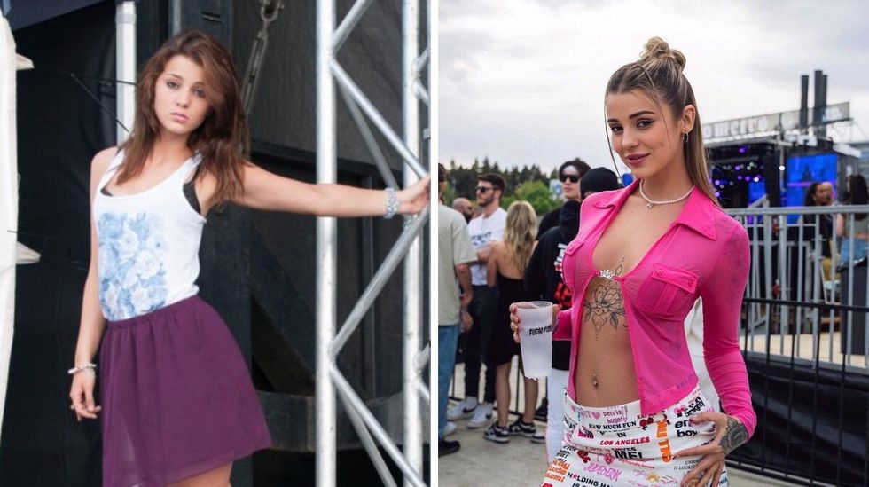 Skyrock de No\u00e9mie Dufresne. Droite : No\u00e9mie Dufresne.