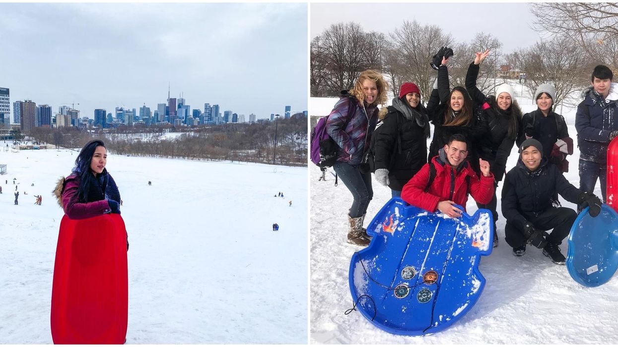 Sledding Spots In Toronto That Will Take You On The Ultimate Tour