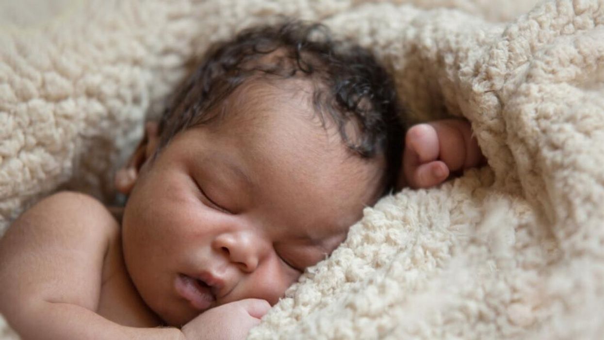 Sleeping baby.