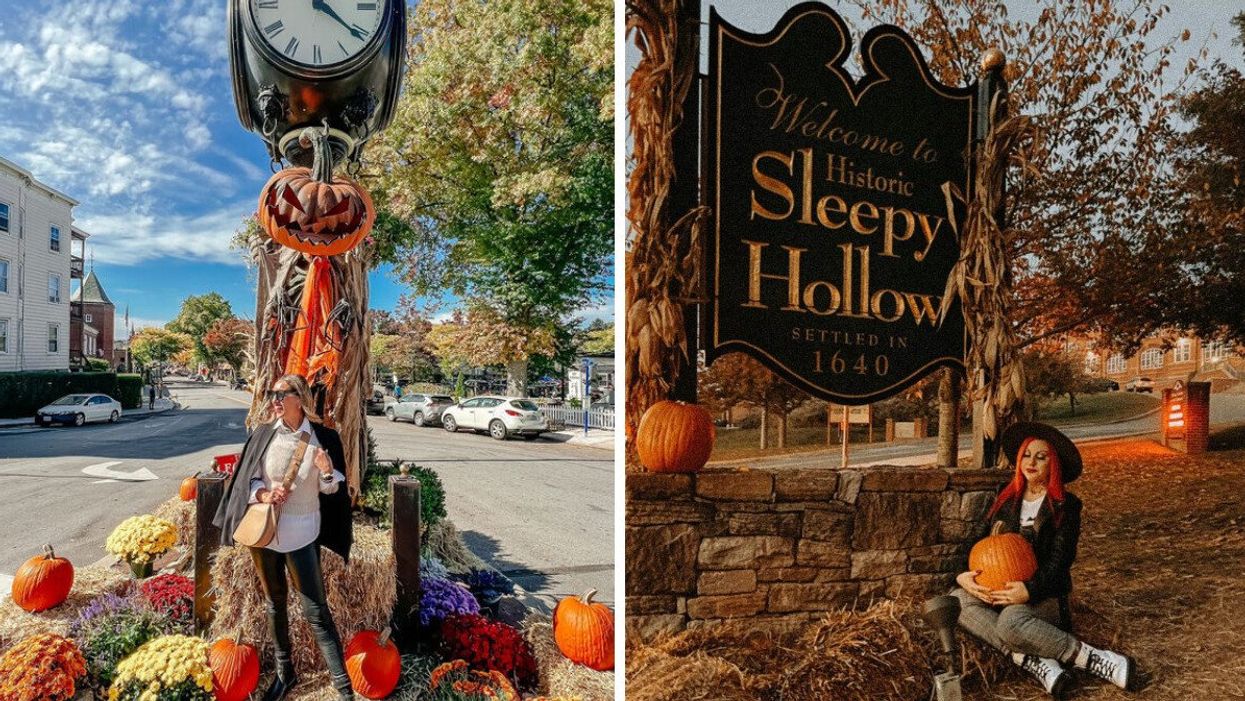 Sleepy Hollow in New York State.