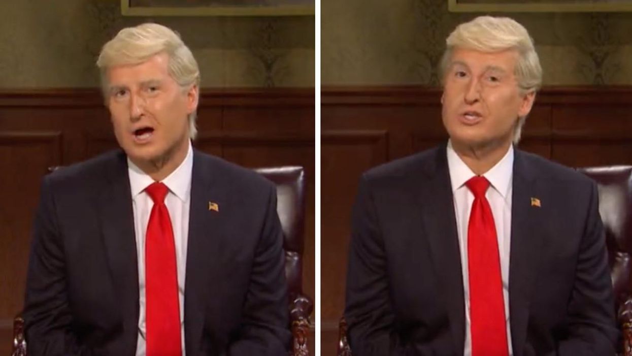 'SNL' Just Introduced A New Trump & It's So Good People Are Getting 'Flashbacks' (VIDEO)