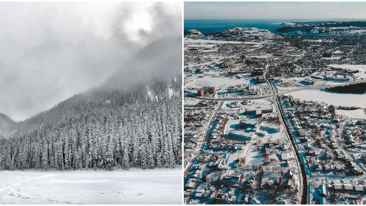 Snow In Canada Is Hitting From Coast To Coast To Coast This Weekend