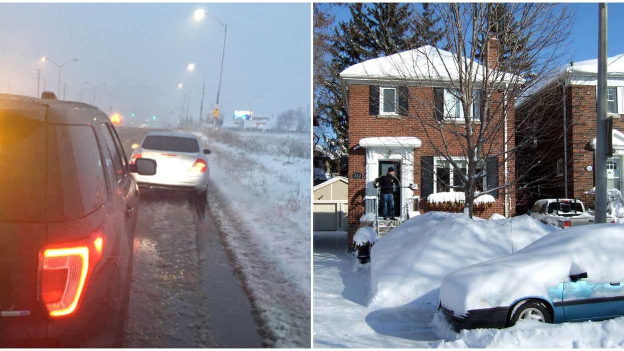 Snow In Ontario Was Record-Breaking Over The Weekend & People Couldn't Handle It (PHOTOS)