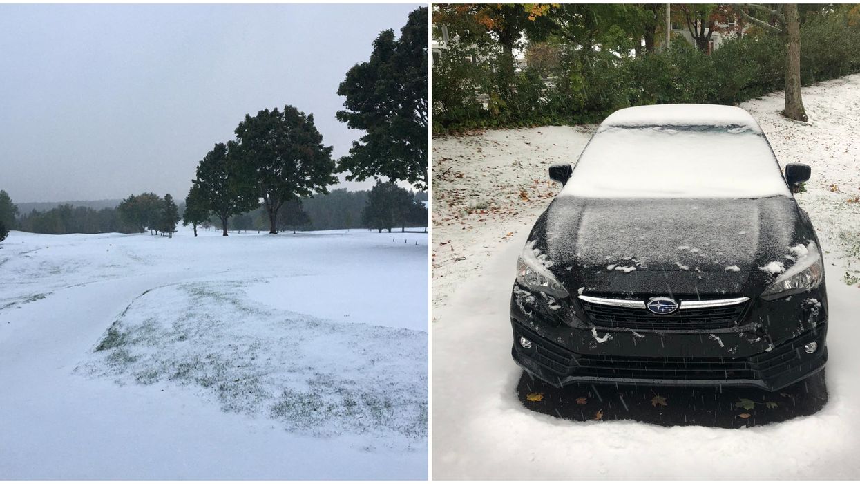 Snow Spotted In Nova Scotia & The Pictures Are Epic