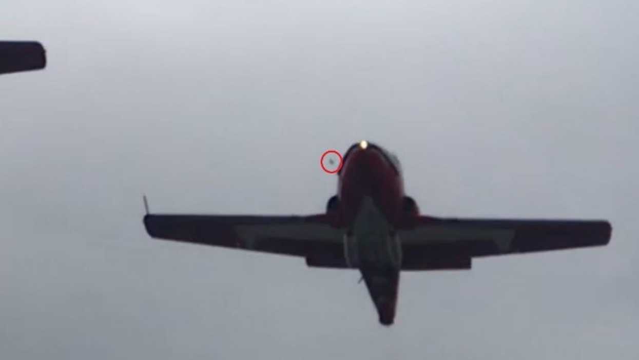 Snowbirds Plane Crash May Have Been Caused By A Bird (PHOTO)