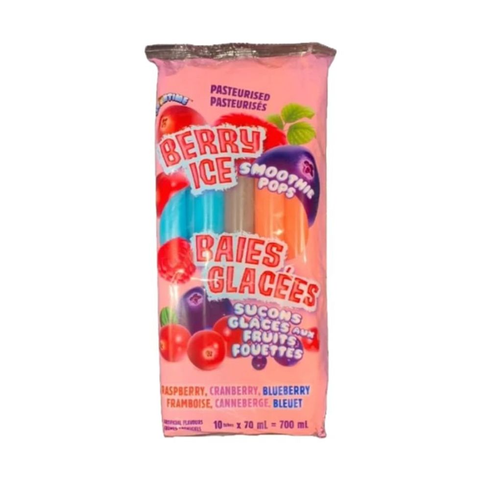 Snowtime Berry Ice Smoothie Pops, 700 ml.